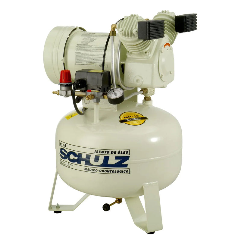 Compresor dental s/aceite 30 lts. (msv6/30) - SCHULZ