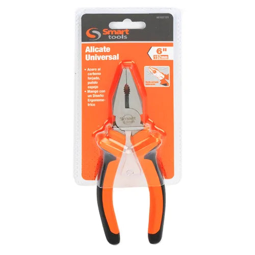 Alicate universal de 7" ac (6101105) - SMARTTOOLS