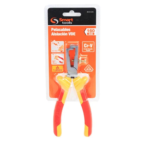 Alicate pelacables de 6" aislado 1000v. (6101325) - SMARTTOOLS