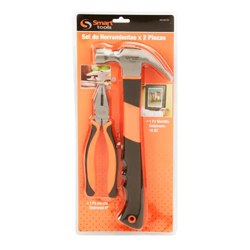 Jgo. martillo y  alicate universal (6104120) - SMARTTOOLS