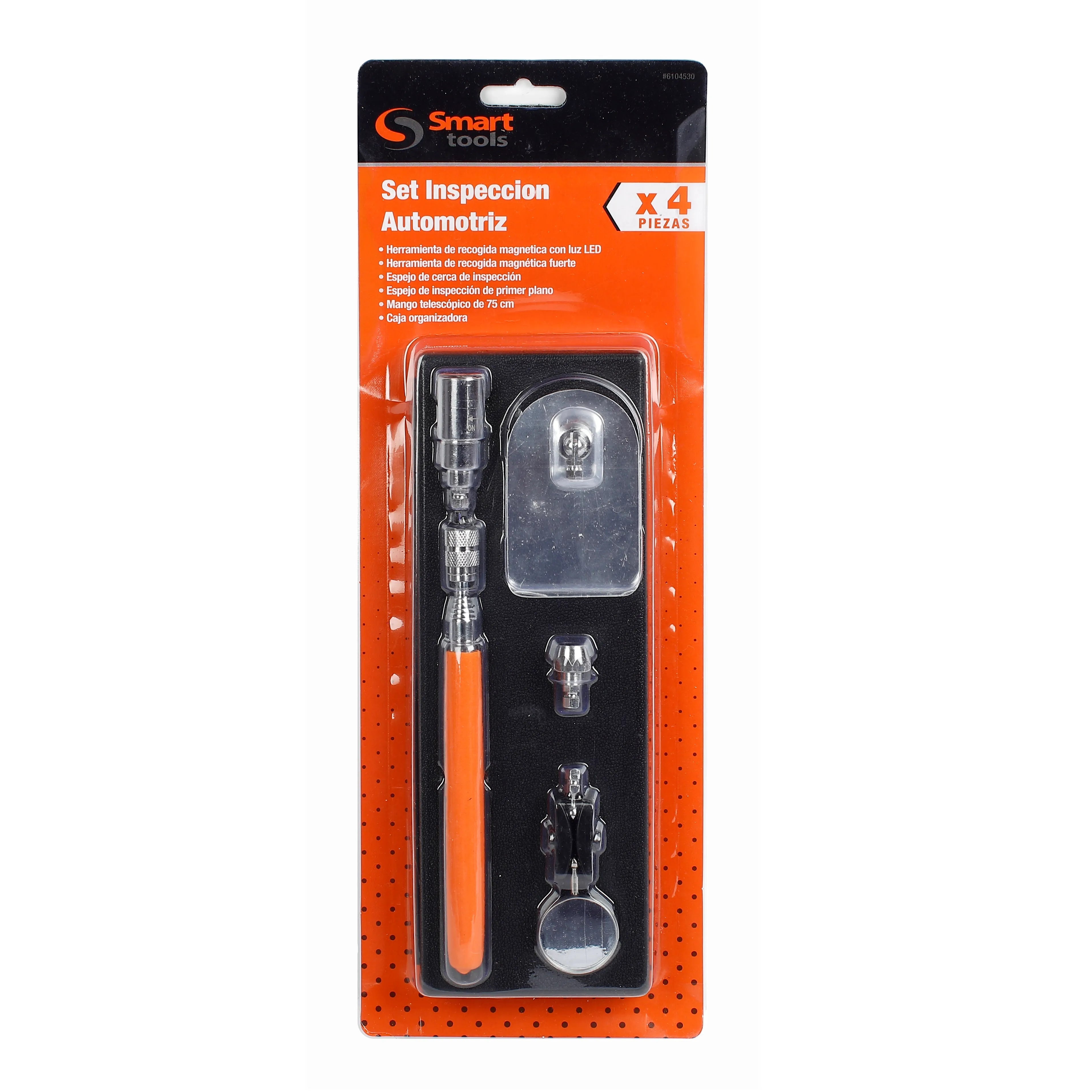 Set inspeccion automotriz 4 piezas (*) - SMARTTOOLS