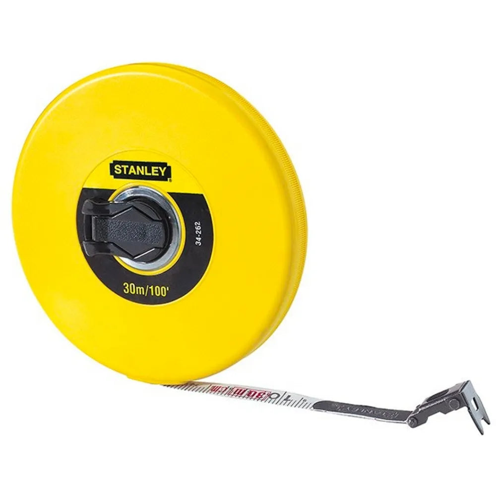 Huincha larga 30.0mts x 1/2" f/vidrio (34-262s) - STANLEY