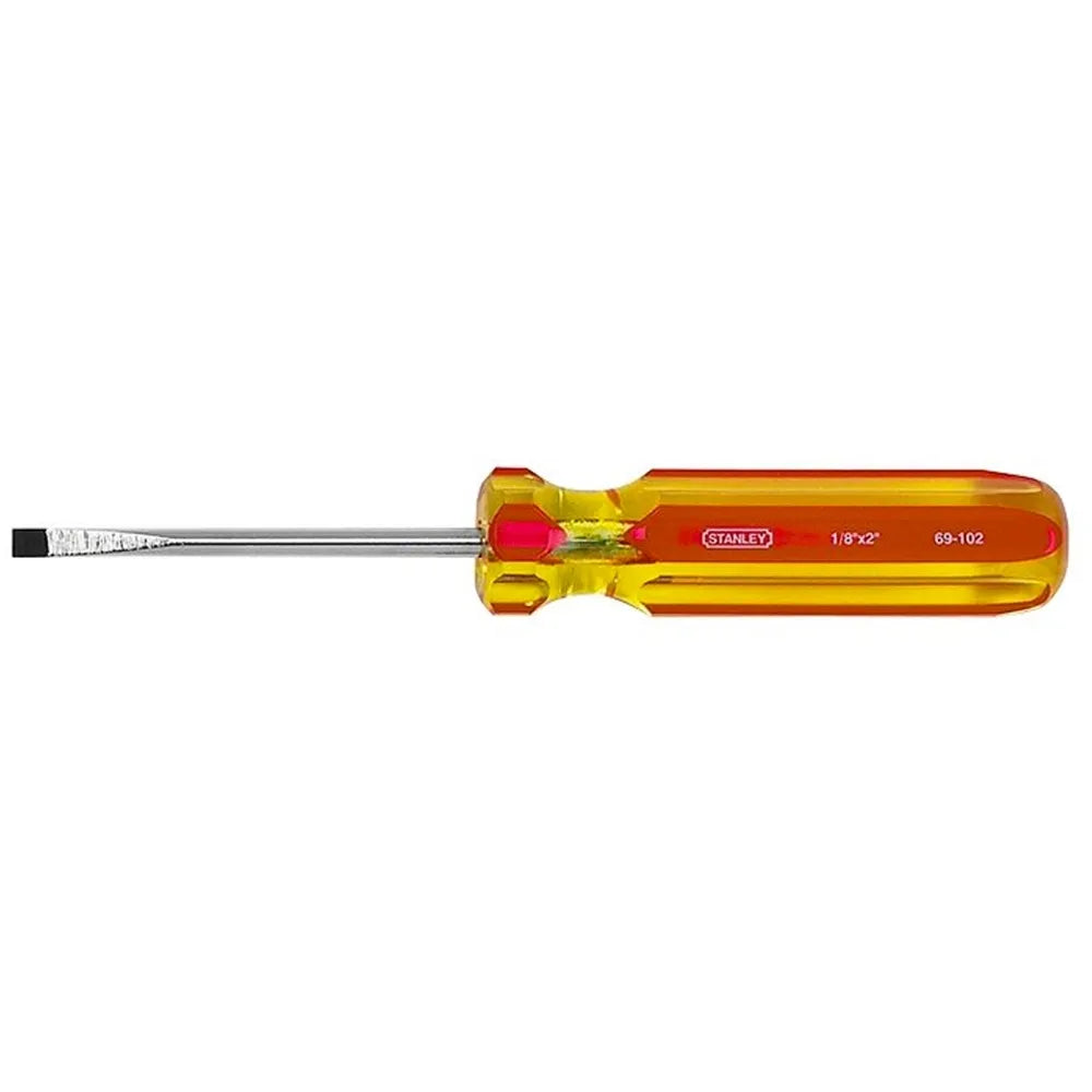 Destornill.plano  1/8" x 2"  bolsillo (stht69102) - STANLEY