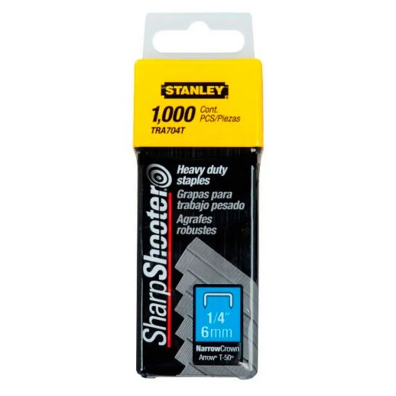 Grapas   1/4"  #69-545 (69-545) - STANLEY