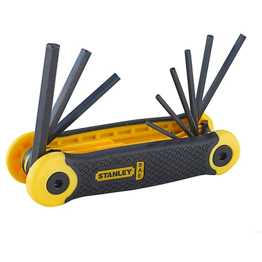 Jgo. llaves allen  9 pzas.,   5/64"-1/4" (69-265) - STANLEY