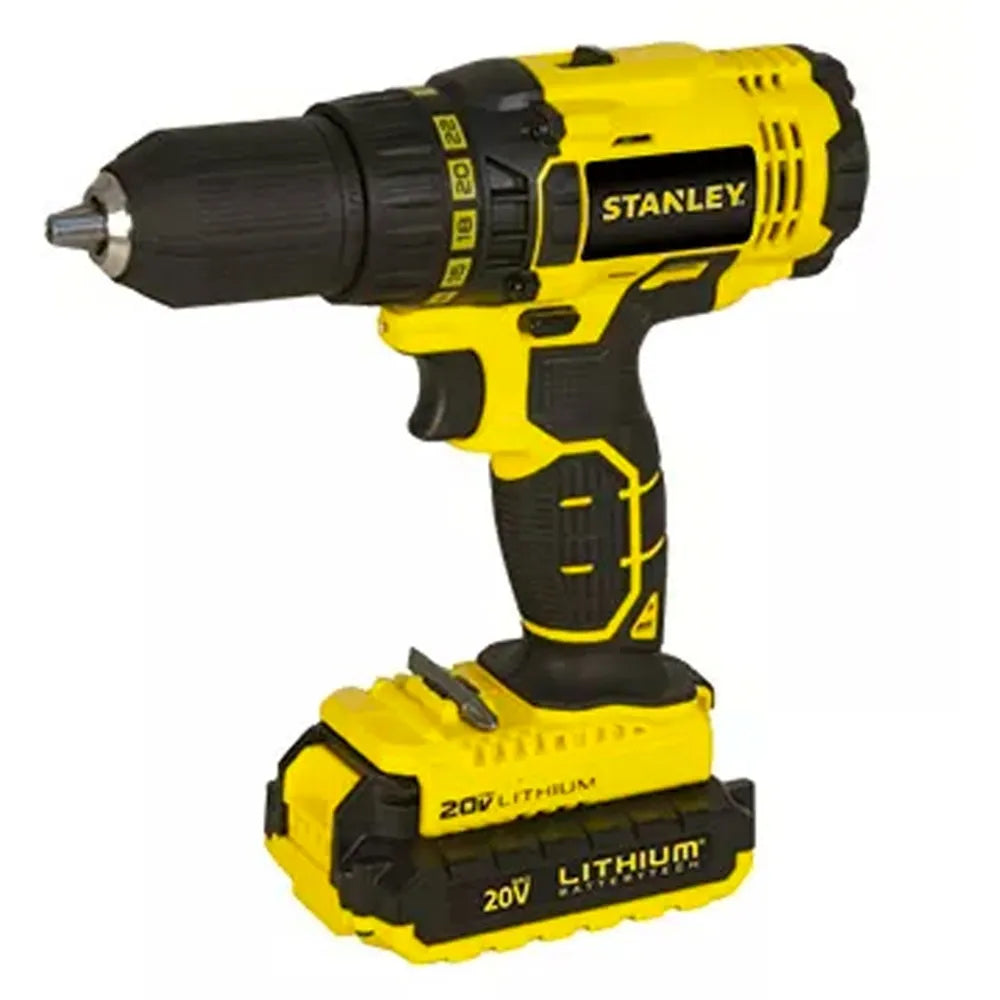 Taladro rotacion inalambrico 20v. max (scd700c2k) - STANLEY