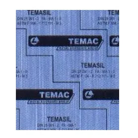 Plancha temasil azul  1/8