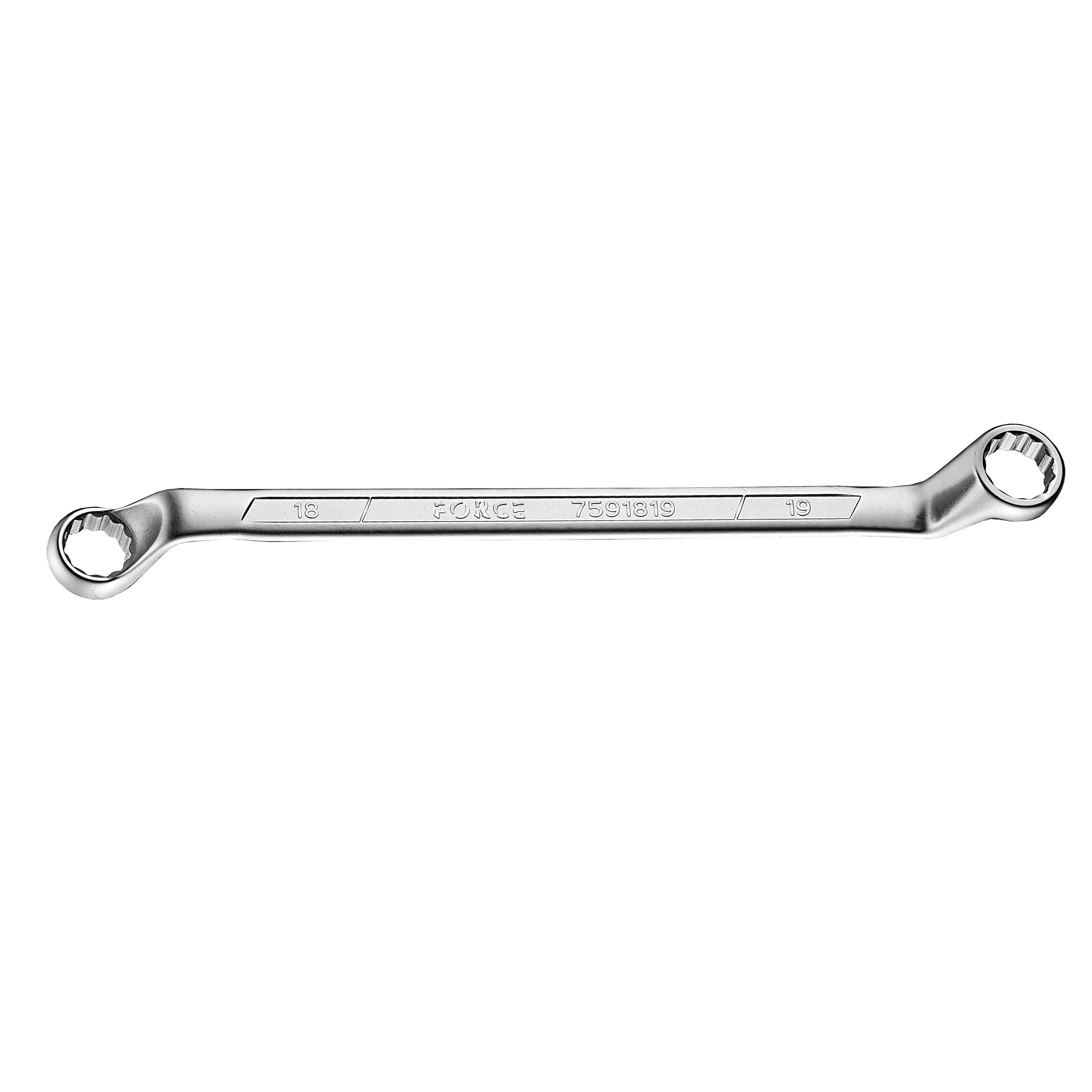 Llave corona-corona 18x19 mm. (7591819) - FORCE
