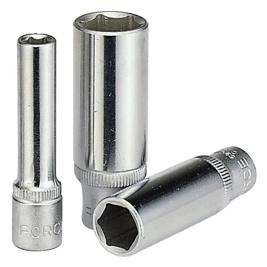 Dado [] 1/4" de 12.0 mm. largo hex. (5255012) - FORCE