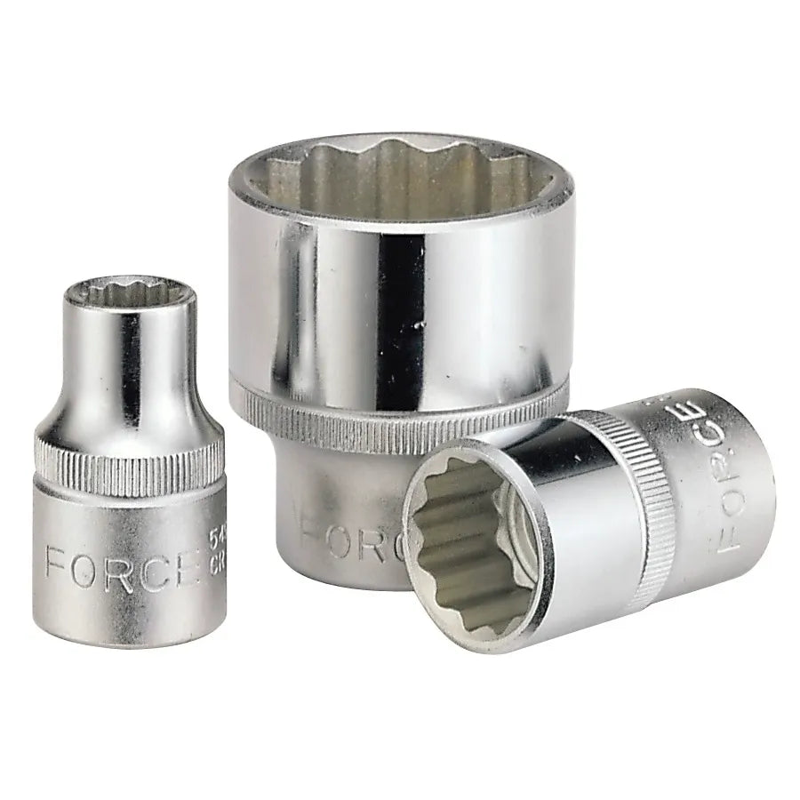Dado []1/2" de  10 mm. poligonal (54910) - FORCE