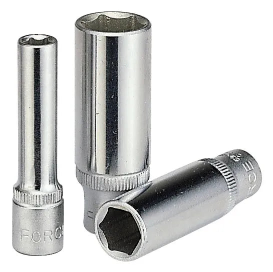 Dado largo 1/2 de 27 mm. hex. (5457727) - FORCE