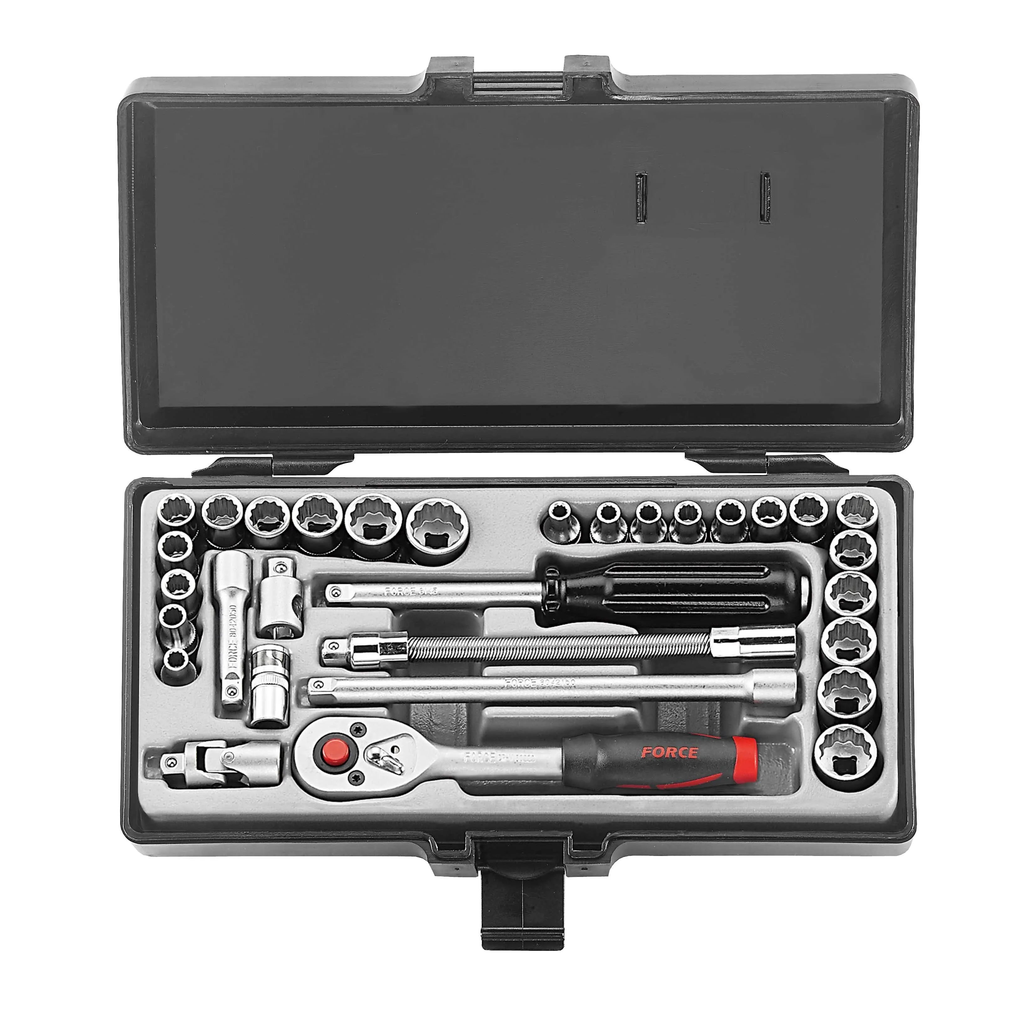 Jgo. dados []1/4" mm./pulg. (2312) - FORCE