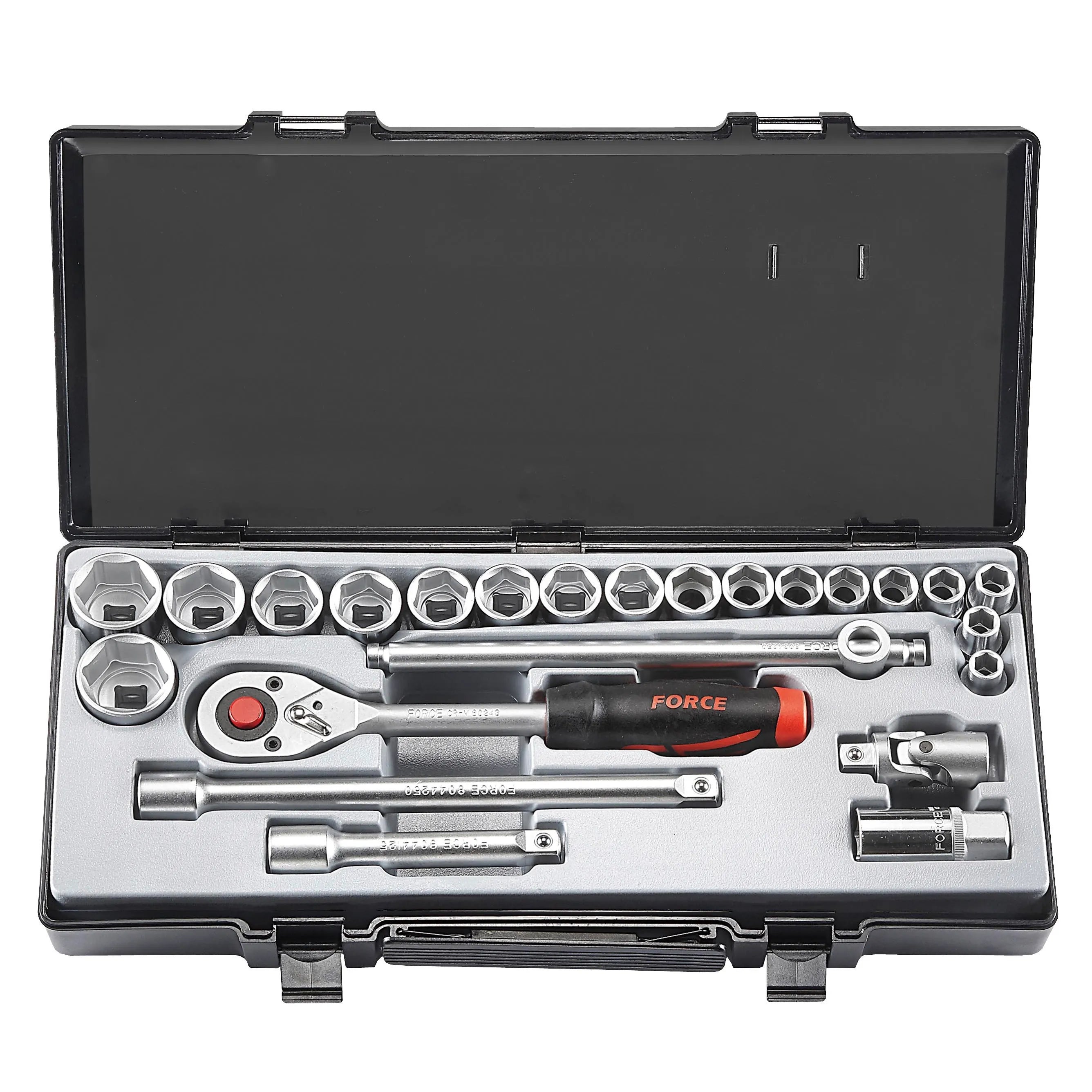 Jgo. dados []1/2" 10-32 mm. (4246) - FORCE