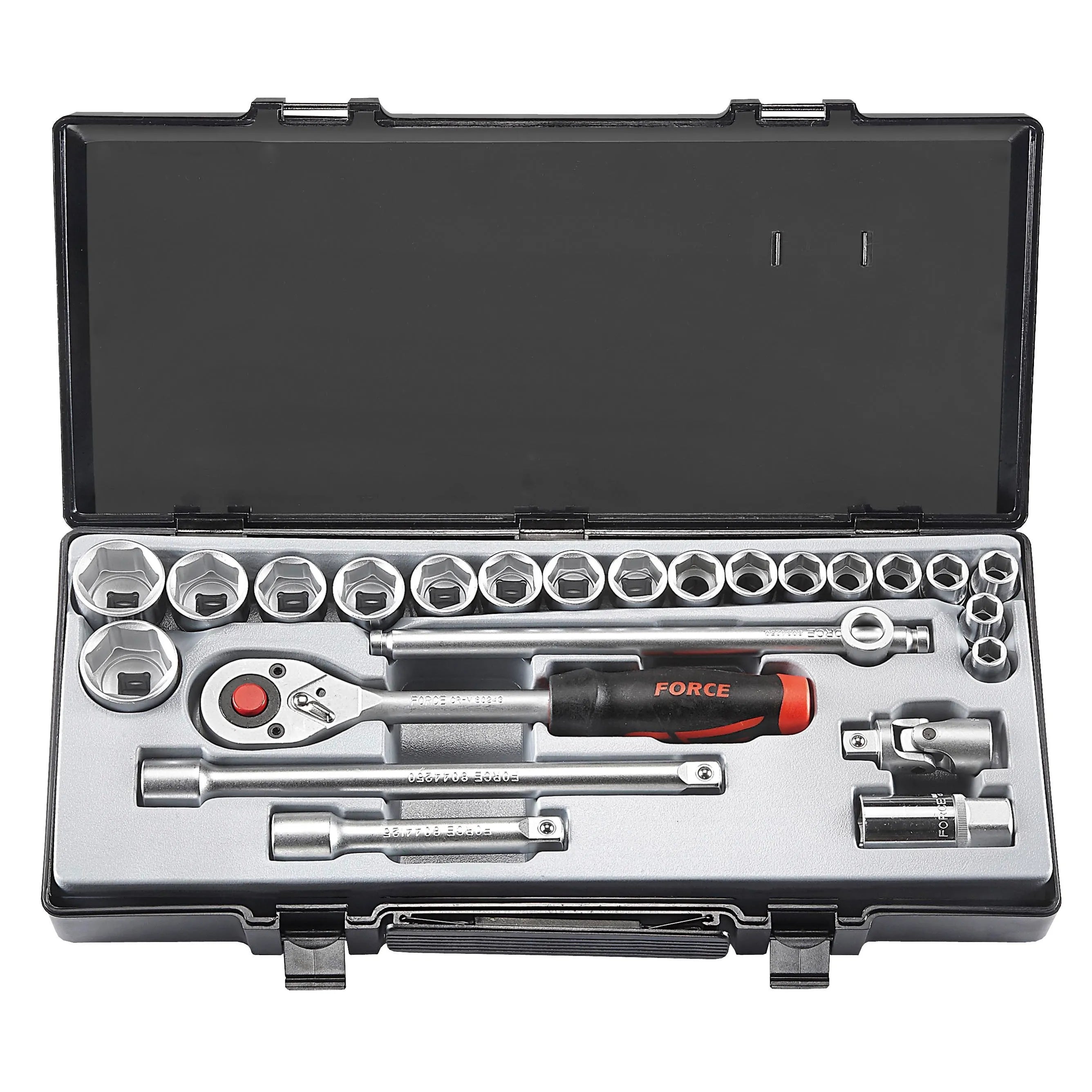 Jgo. dados []1/2"  5/16"-1.1/4" (4246s-5) - FORCE