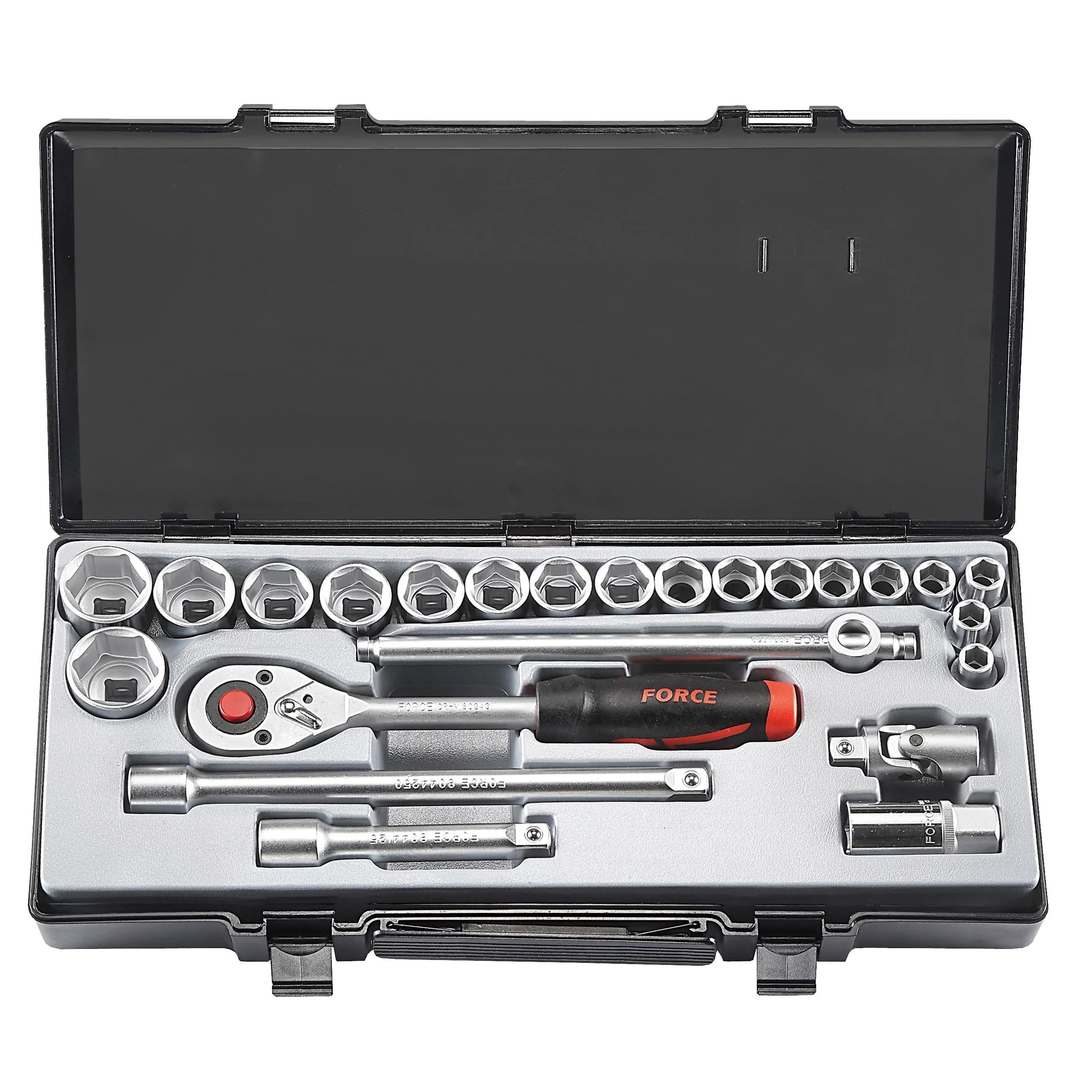 Jgo. dados []1/2"  5/16"-1.1/4" (4246-s) - FORCE