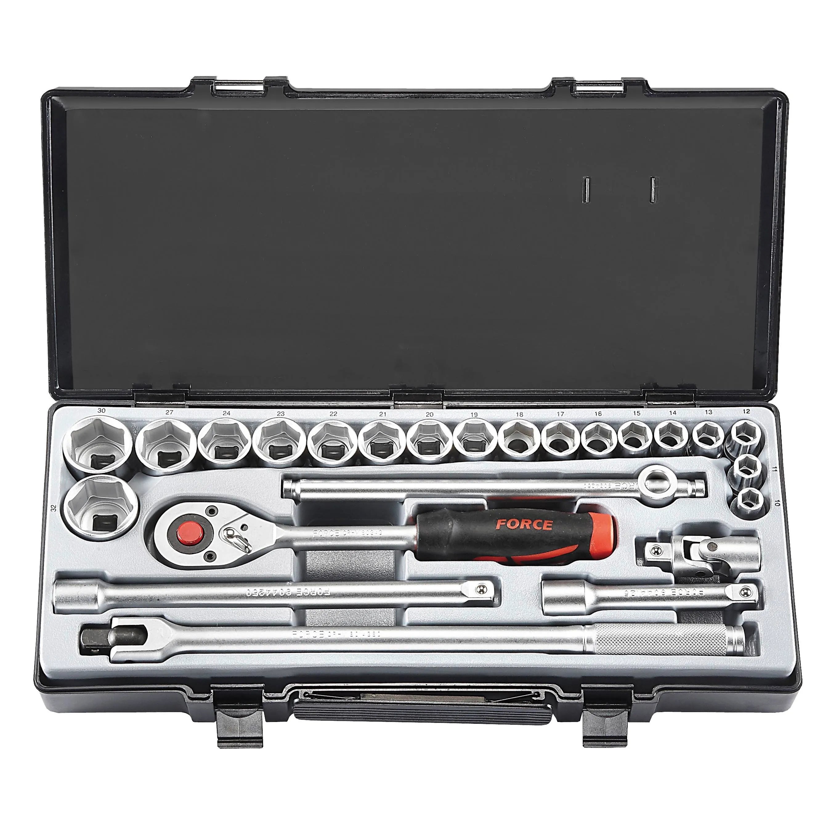 Jgo. dados []1/2"  5/16"-1.1/4" (4243s-9) - FORCE