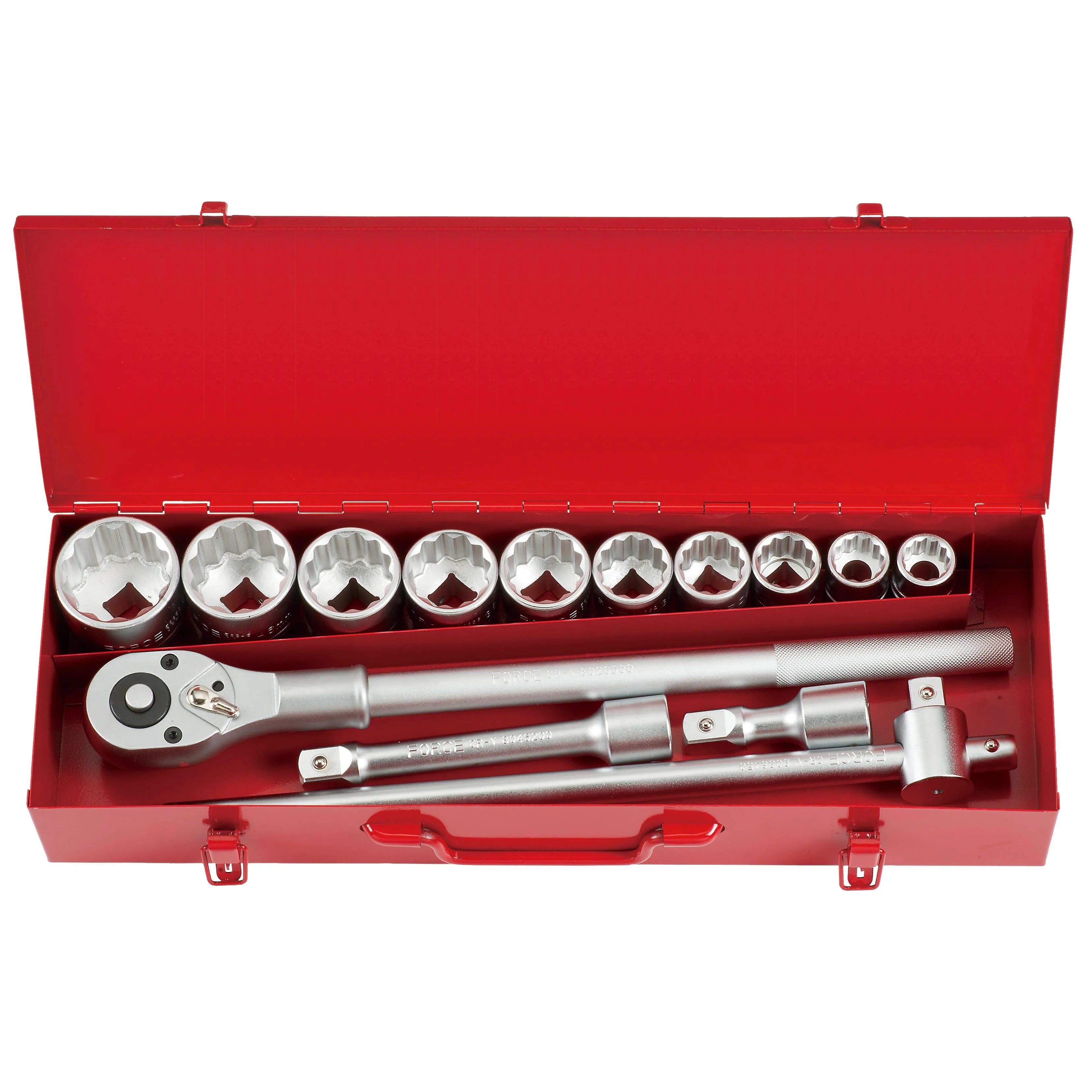 Jgo. dados []3/4" 22-50 mm. (6141) - FORCE