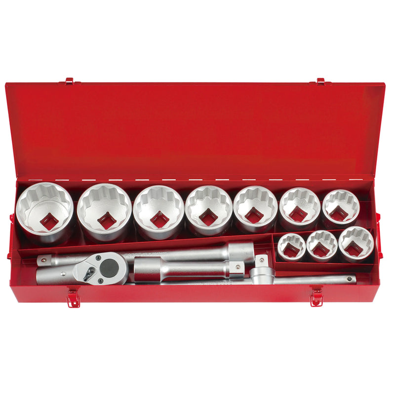 Jgo. dados 1 36-80 mm. (8141) - FORCE