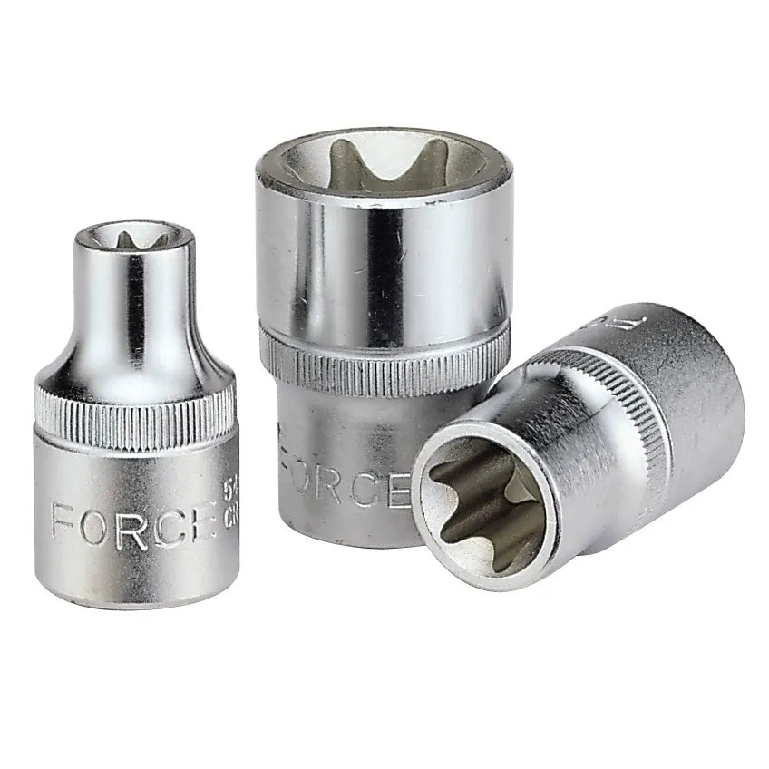 Dado torx []1/2" e-10 hembra (54610) - FORCE