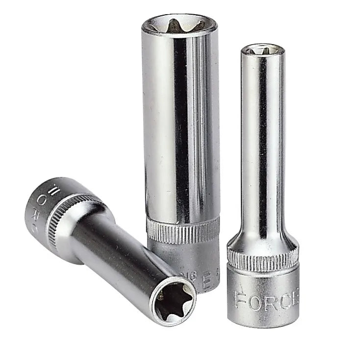 Dado torx hembra []3/8" largo e8 (5366308) - FORCE