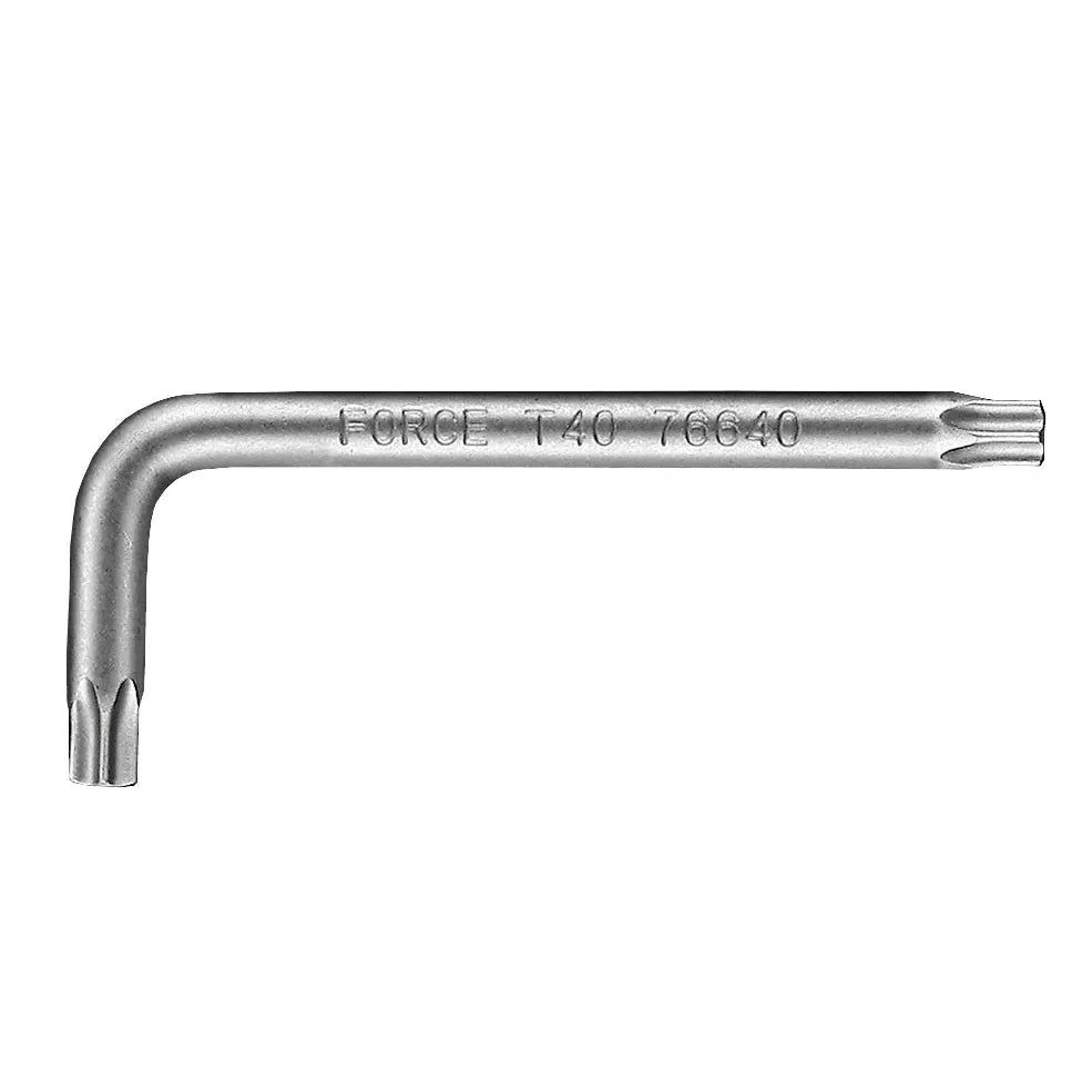 Llave torx t-09 corta perforada (76709) - FORCE
