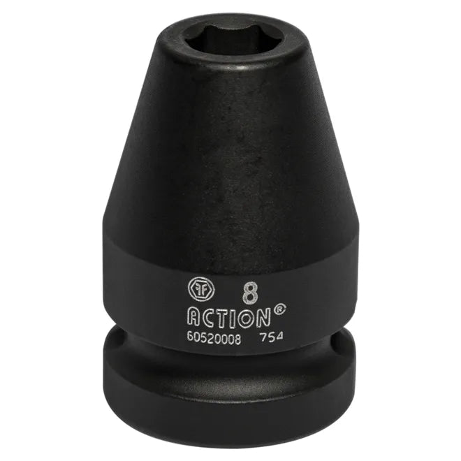 Dado impacto []1/2" de 20 mm. (60520020) - FORCE