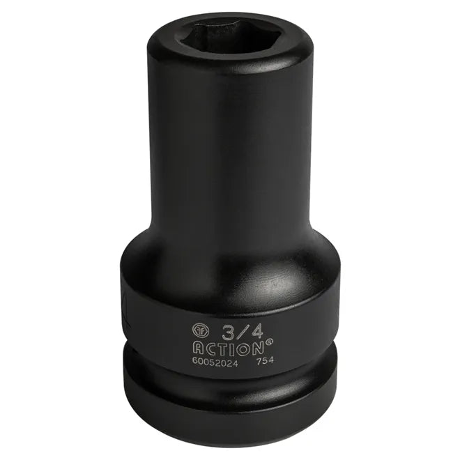 Dado impacto largo []1" de 2.15/16" (60052230) - FORCE