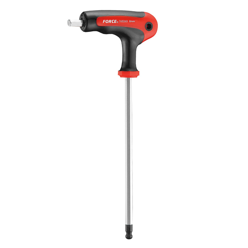 Llave allen bola con mango 90º 5 mm. (76505g) - FORCE
