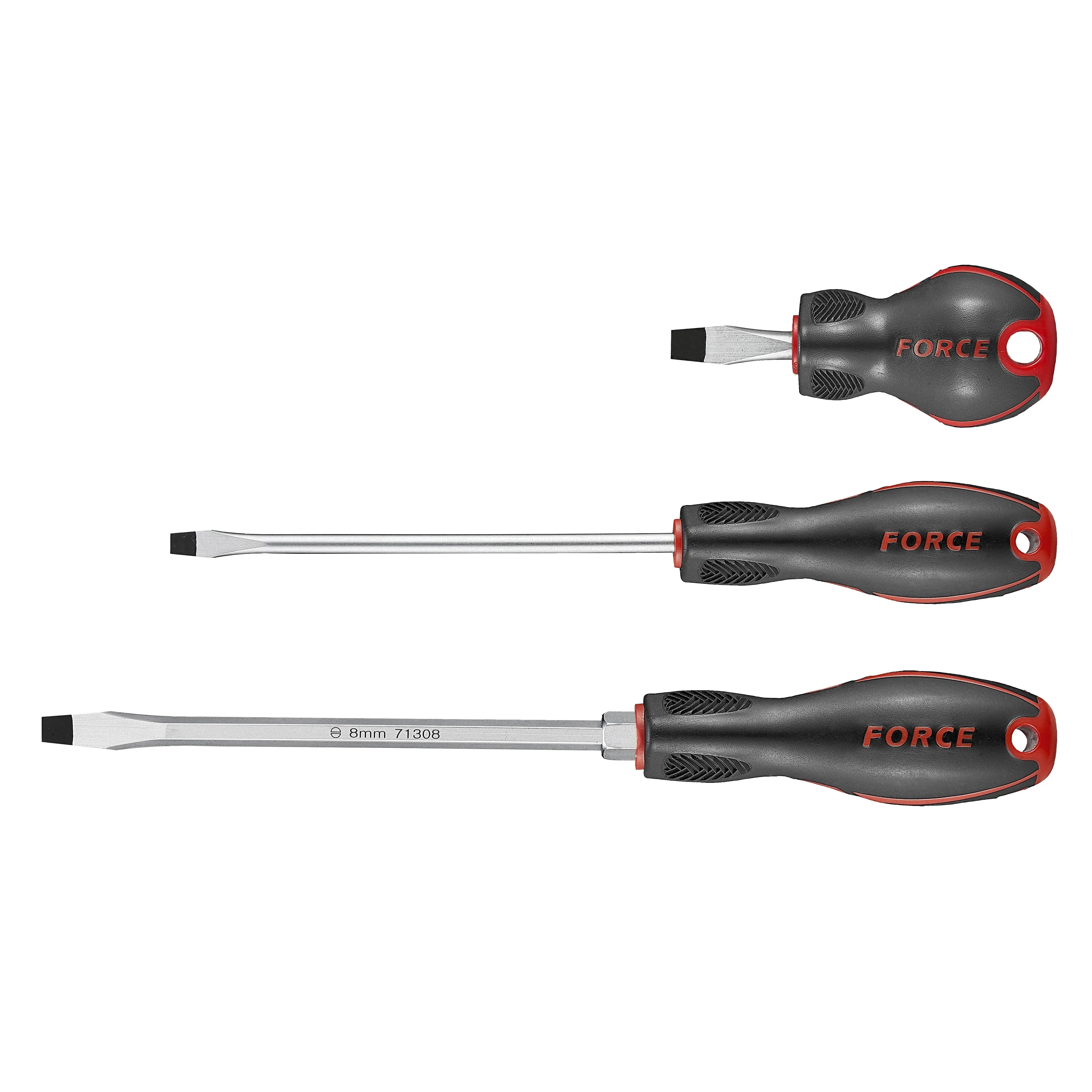 Destornillador plano de 6.5x150 mm. (713065b) - FORCE