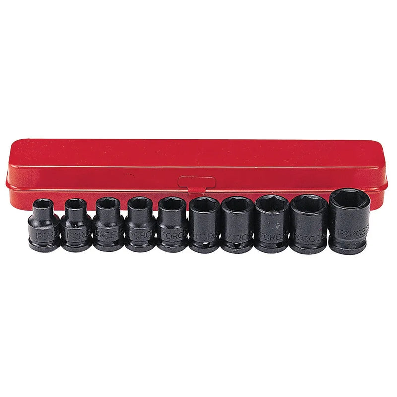 Jgo. dados impacto 1/2 de 11 a 24 mm. (4109) - FORCE