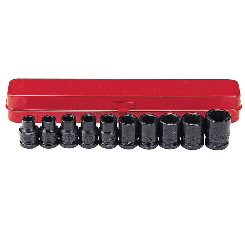 Jgo. dados impacto 1/2 de 3/8 a 15/16 (4109s) - FORCE