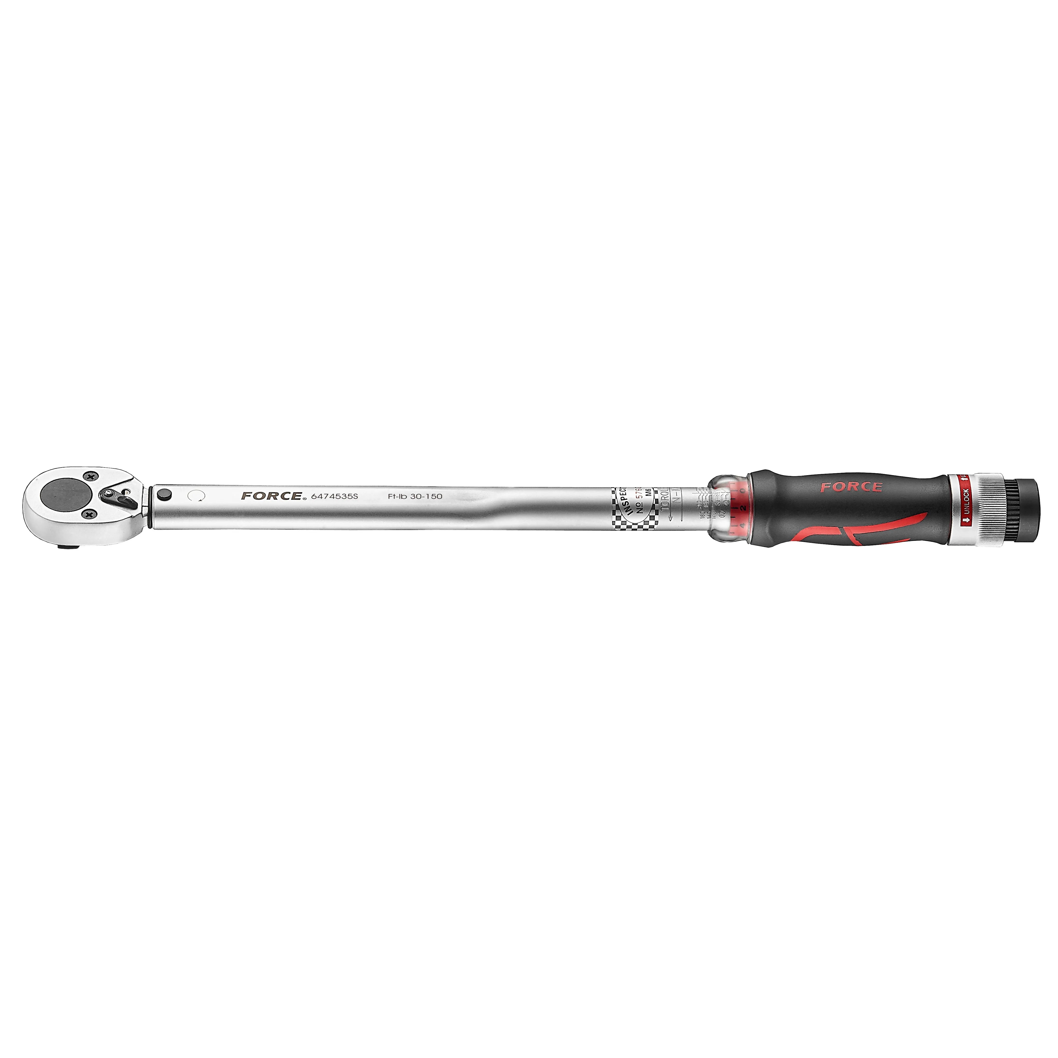 Llave torque 3/8 de 15 a 80 lb/pie (6473380s) - FORCE