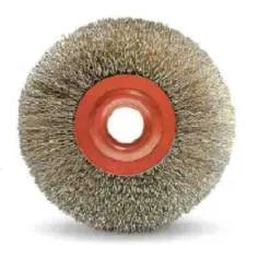 Grata circular  4"  ac. ondulado (43/35) - HELA