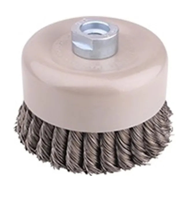 Grata copa recta 4"  ac.trenz. 5/8" (c-41-z-60) - HELA
