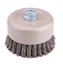 Grata copa recta 4" m14x2  ac. trenz. (c-41-z-60) - HELA