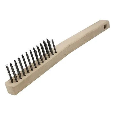 Escobilla alambre acero 3x15 c/mango (4-c) - HELA