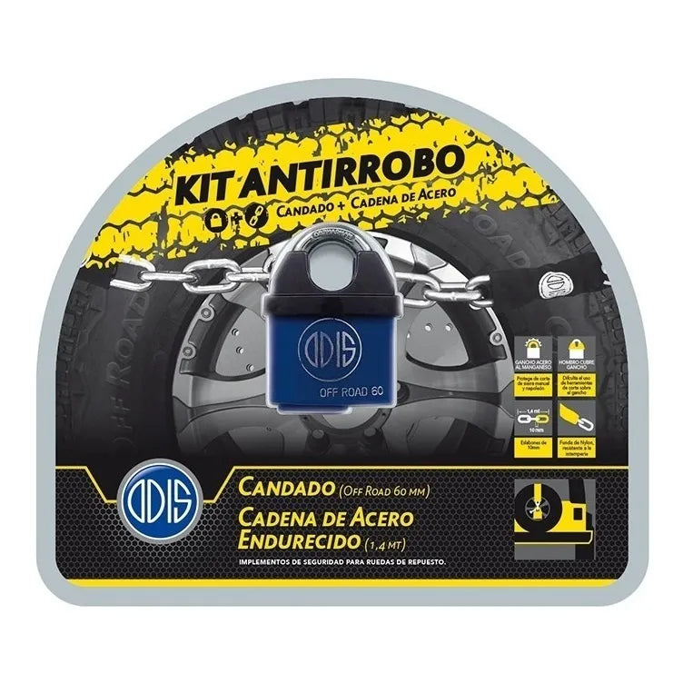 Kit antirobo para rejas 50 mm. (can8918) - ODIS