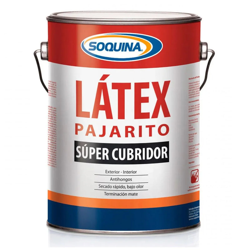 Latex vinilico pajarito 1 galon (SOQUINA0005) - SOQUINA