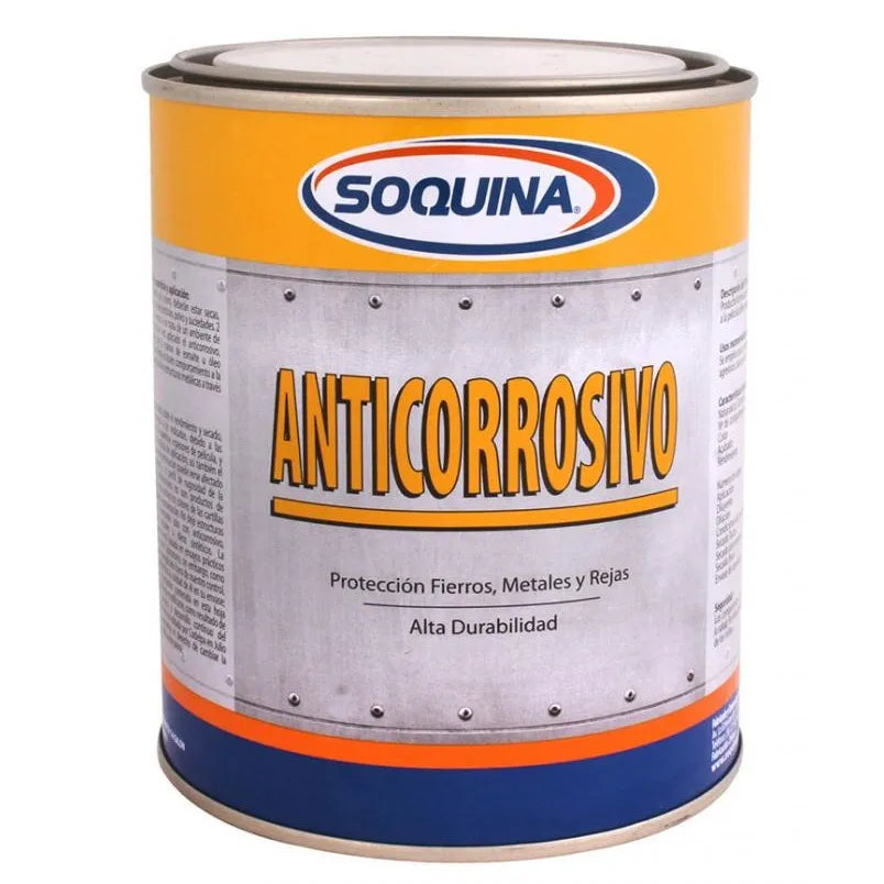 Antioxido  1/4 galon gris verdoso (*) - SOQUINA