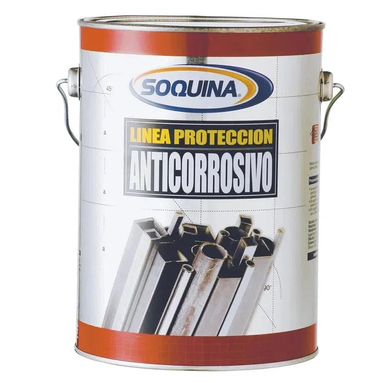Anticorrosivo 1/4 gal. rojo maestr. (*) - SOQUINA