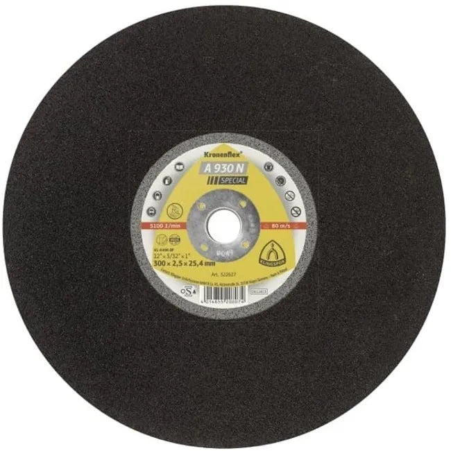 Disco de corte 12"  #a930 n special (322627) - KLINGSPOR