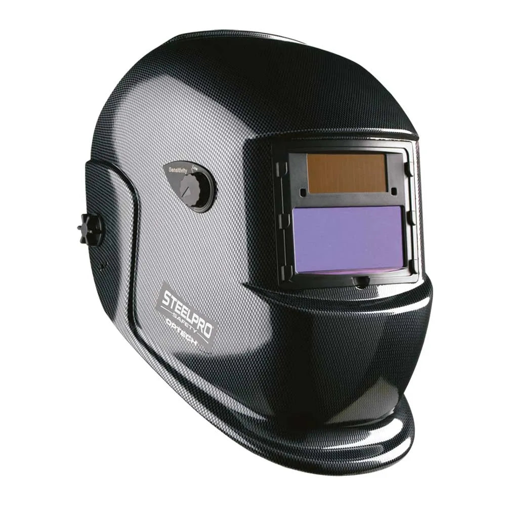 Mascara de soldar optech fotosensible "steelpro" (*) - ART.DE SEGURIDAD