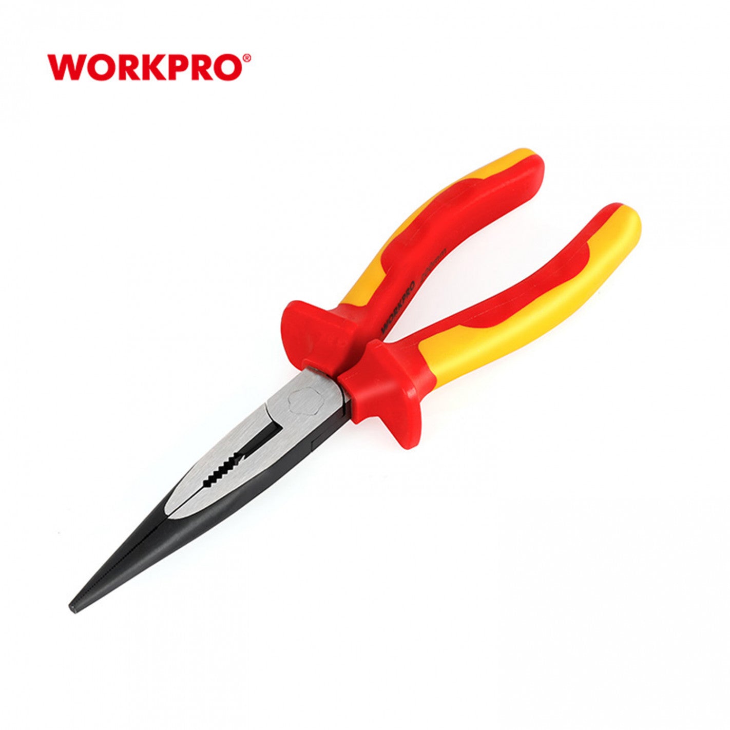 ALICATE PUNTA LARGA AISLADO 8" WP342005 (WP342005) - WORKPRO