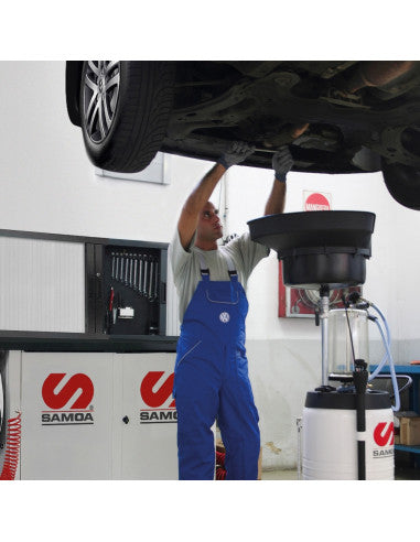 ASPIRADOR y RECOGEDOR ACEITE USADO 70 Lts 373000 - SAMOA