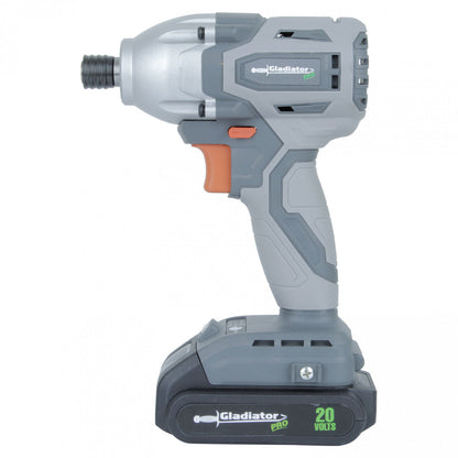 ATORNILLADOR IMPACTO 1/4" 20V 1 BAT BRUSHLESS AI 1