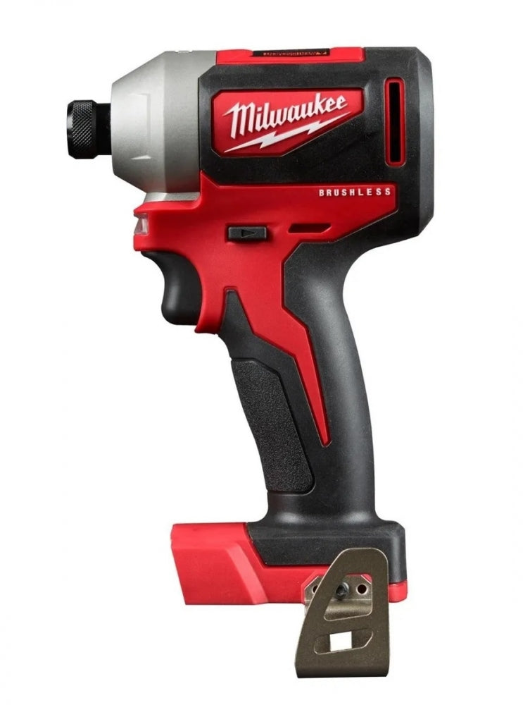 kit taladro percutor y atornillador de impacto milwaukee 18v brushless