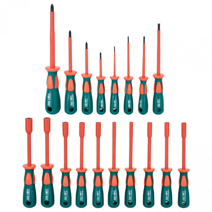 BANDEJA 18 DESTORNILLADORES AISLADOS DV4118 1000V VDE - JONNESWAY