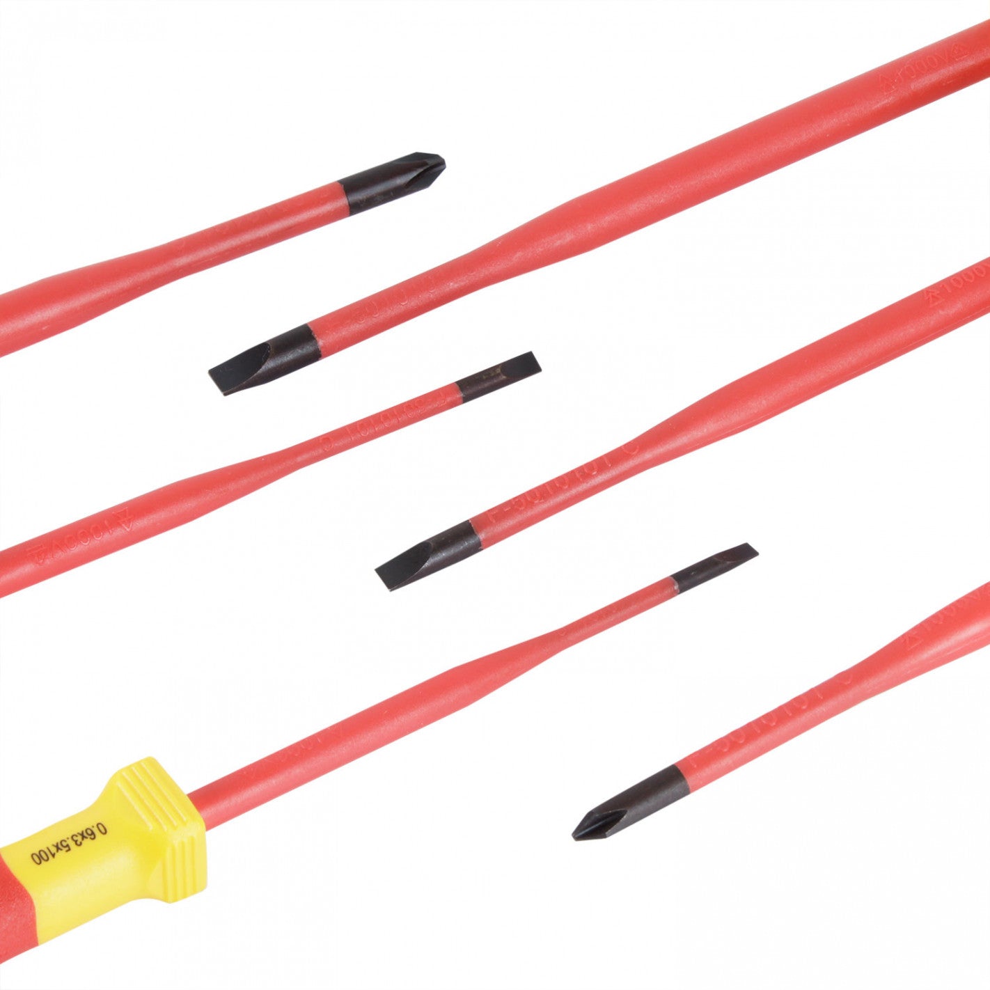 BANDEJA JUEGO DESTORNILLADORES AISLADOS DE 8 PIEZA 1000V VDE - WORKPRO