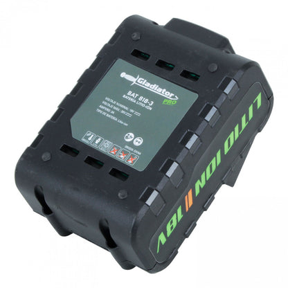 BATERIA 18v 3.0AH Ion-litio GLADIATOR BAT 818-3