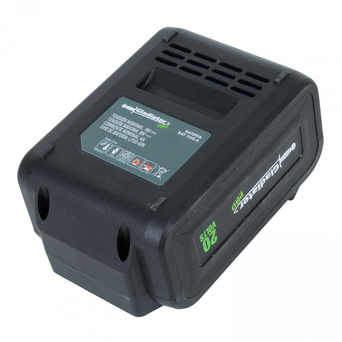 BATERIA 20v 4.0AH GLADIATOR BAT 1120-4
